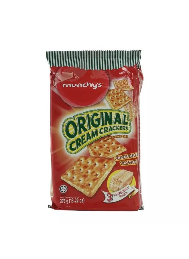 munchy's Munchys Original Cream Cracker Biscuits, Crunchier Tastier Biscuits- 375gms - Image 1