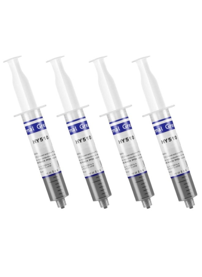 LumsAura - HY-510 (100 g) > 1.9 W/m.K-CPU Thermal Paste PC Cooling Paste Conductive Paste Thermal Paste for CPU GPU PS4 PC （4PCS） - Image 1