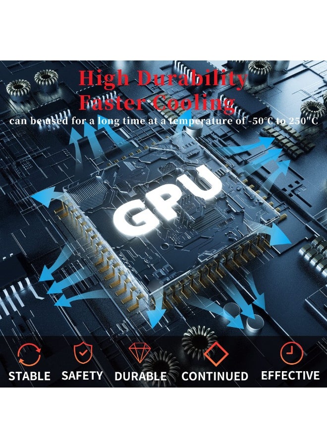 LumsAura - HY-510 (100 g) > 1.9 W/m.K-CPU Thermal Paste PC Cooling Paste Conductive Paste Thermal Paste for CPU GPU PS4 PC （4PCS） - Image 1