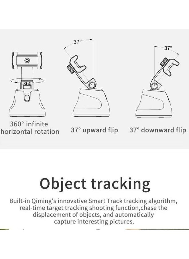 NIBEMINENT Auto Face Tracking Camera Stabilizer Black  - Image 5