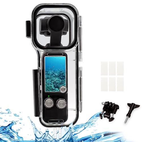 HAFOKO 50M 164ft Osmo Pocket 3 Waterproof Case Housing for DJI Osmo Pocket 3 Waterproof Accessories Protective Underwater Dive Housing Shell Osmo Pocket 3 Accessories - Image 1