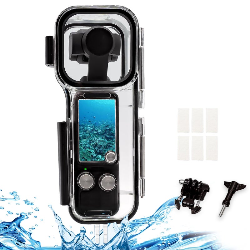 HAFOKO 50M 164ft Osmo Pocket 3 Waterproof Case Housing for DJI Osmo Pocket 3 Waterproof Accessories Protective Underwater Dive Housing Shell Osmo Pocket 3 Accessories - Image 2