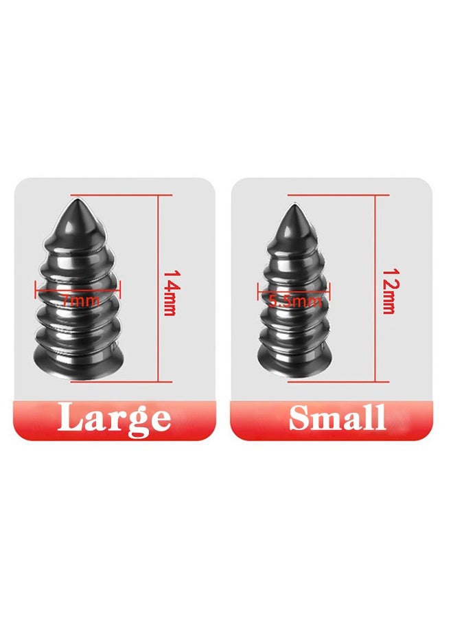 Realfrog 40-Piece Set Of Tire Repair Rubber Nails Tire Repair Rubber Screw Quick Tool Self-Service Suitable For Car Motorcycle Jeep Tire Puncture Repair 20 Pieces Large Size 20 Pieces Small Size  - Image 5