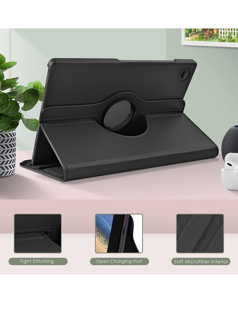 ELTRAZONE Case Compatible with Galaxy Tab A8 10.5" Case (SM-X200/X205/X207), Galaxy Tab A8 Case 10.5 inch,Auto Sleep/Wake 360° Rotating Stand Folio Leather Case for Tab A8 2022 - Image 4