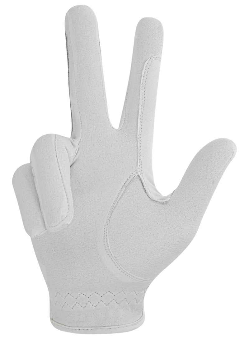 رويال رايدرز ROYAL RIDERS® 3945 Sero-Grip JP قفازات ركوب الخيل الفاخرة بنسيج سيرينو الياباني للرجال والنساء - #10063945 (أبيض) - Image 4