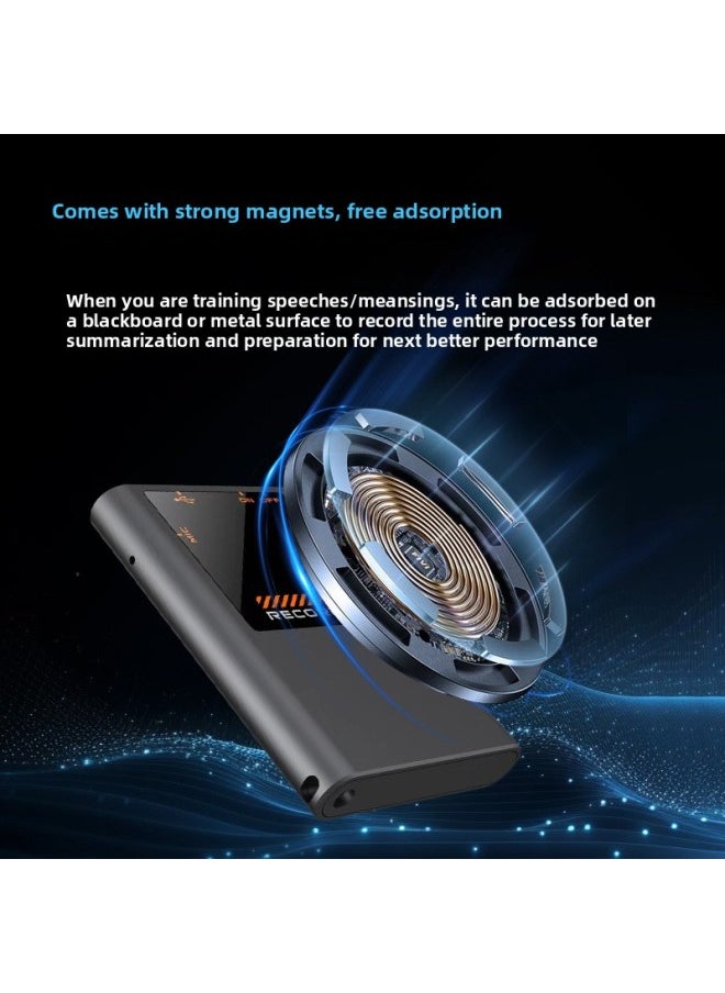 Generic Standby One-key Voice-activated Recording Pen Student Business Office OTG Strong Magnetic Recorder-Capacity:16GB  - Image 3