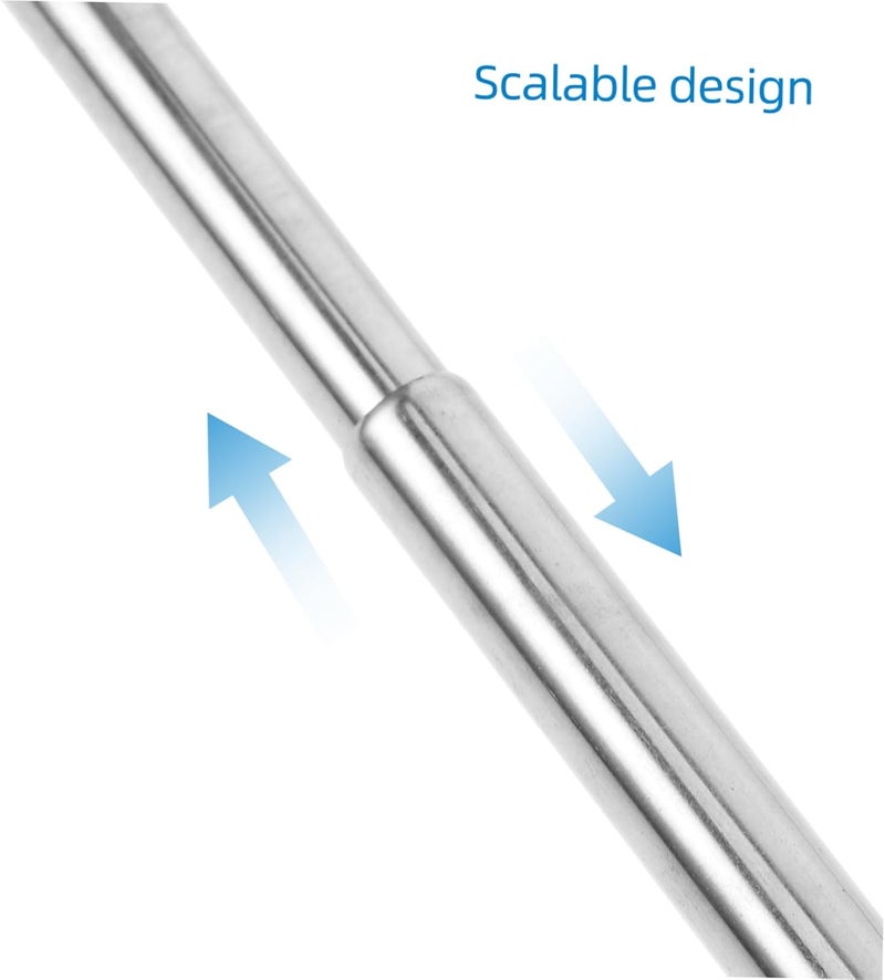 2Pcs Telescopic Parking Card Holder Payment Reacher Extendable Toll Swiping Rod for Easy Vehicle Access and Contactless Payments Lots Community Gates - Image 2