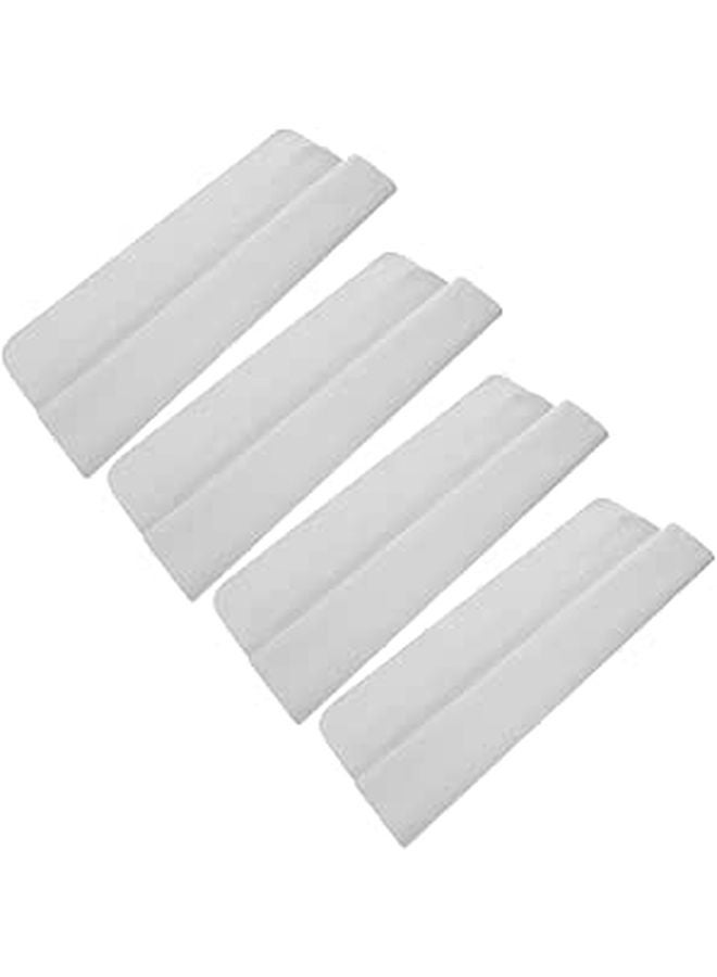 Microfiber Cleaning Cloths 4 Pack Soft Gentle for Glasses Camera Lenses Electronics - Image 1
