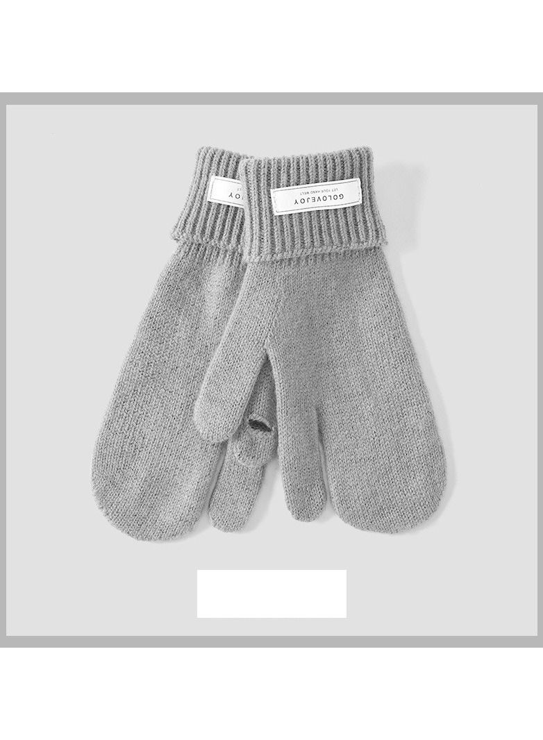 Golovejoy Women's Warm Plush Windproof And Cold Proof Lovely Gloves