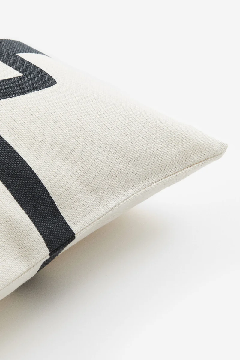 H&M Printed cotton cushion cover