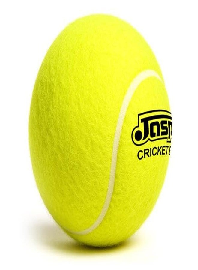 jaspo Smasher Tennis Cricket Ball | Medium Weight Soft Rubber Ball | Safe for Indoor & Society Play | Suitable for Professional Matches or Outdoor Grounds (90-100 Grams, Pack of 6pcs) - Image 4
