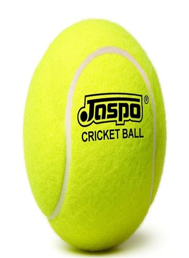 jaspo Smasher Tennis Cricket Ball | Medium Weight Soft Rubber Ball | Safe for Indoor & Society Play | Suitable for Professional Matches or Outdoor Grounds (90-100 Grams, Pack of 6pcs) - Image 3