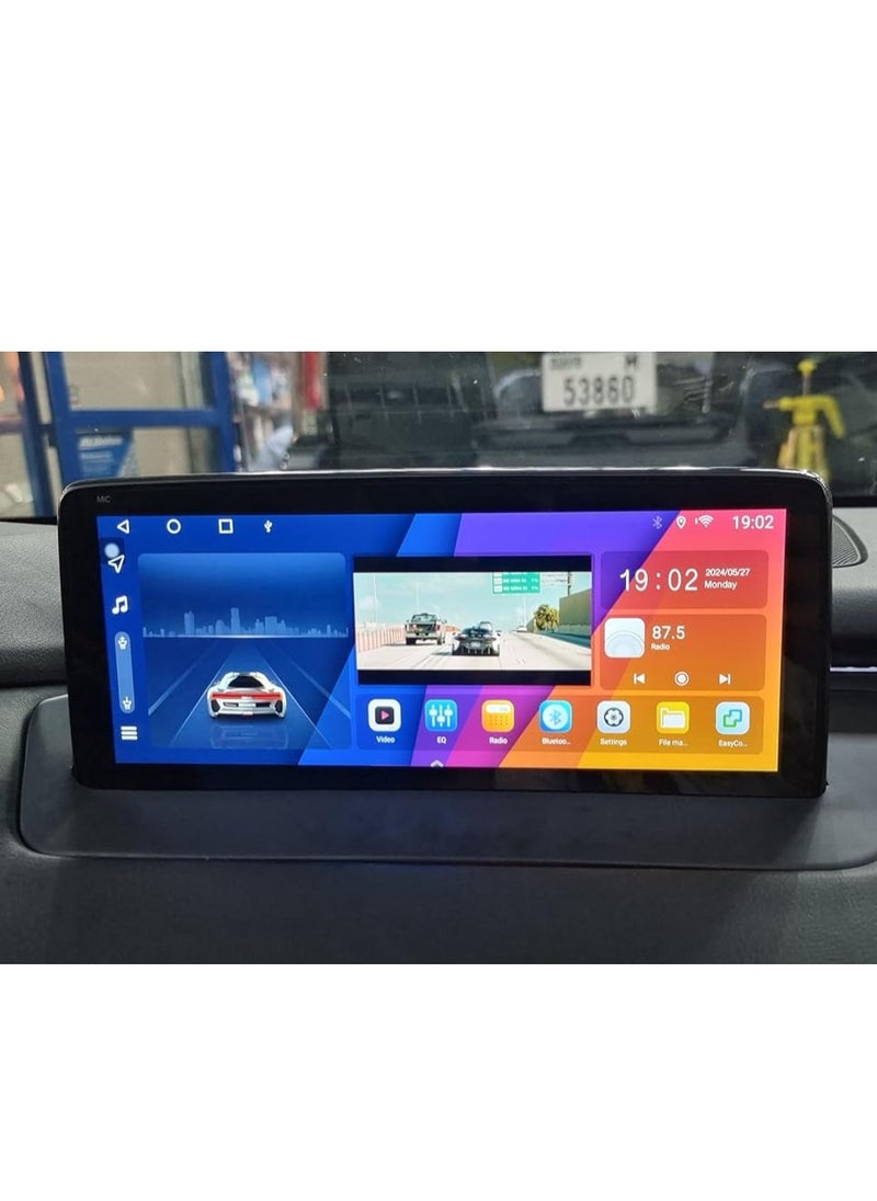 Vierex - Android Car Stereo Screen For Mazda CX9 Mazda CX-9 2016-2023 Support Apple Carplay Android Auto Wireless 4GB RAM 10.25" Screen QLED Bluetooth USB SIM Card AHD Camera Included Fast Interface - Image 1