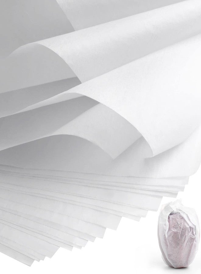 Fainne 100 Sheets 30 x 40 Inch White Acid Free Archival Tissue Paper Lignin Free Unbuffered Paper for Photo Textiles Prints Documents Letters Preserving Separating Long Term Storage - Image 1
