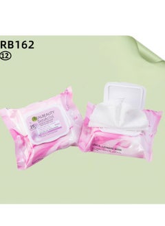 REAL BEAUTY Pure Clean Makeup Remover Wipes 25 pcs 