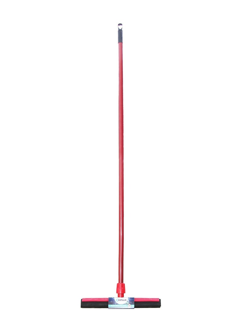 CEPILLO - CEPILLO Floor Wiper With 35cm long Stick Multipurpose RED CP609 - Image 1