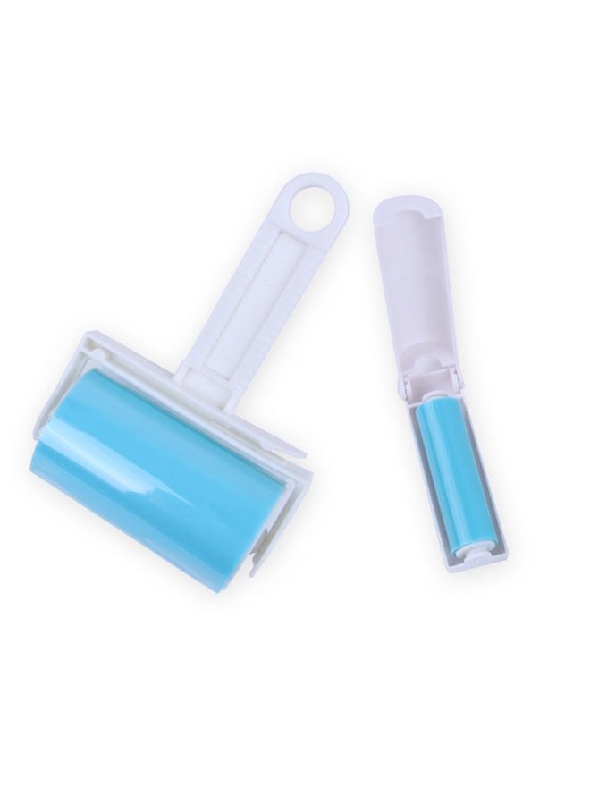 iLifeTech Reusable Sticky Picker Set Cleaner Lint Roller Pet Hair Remover Brush, Blue - Image 1