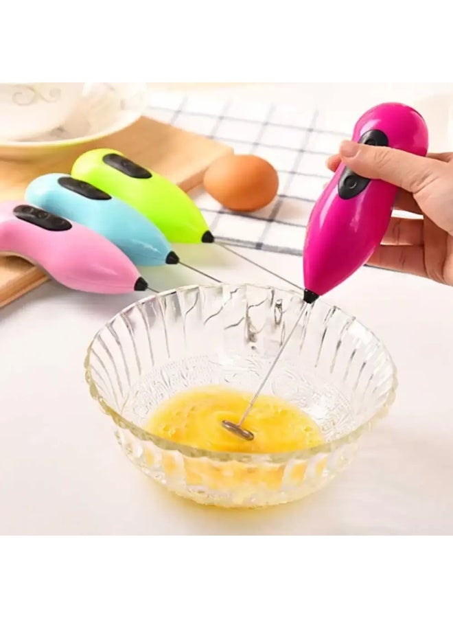 HongXin خلاط قهوة يدوي من هونغ شين مع خافق من الفولاذ المقاوم للصدأ - أخضر - Image 3