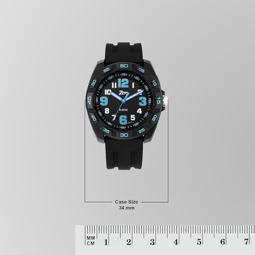 Zoop Analog Black Dial Unisex-Child Watch-16016PP02 - Image 4