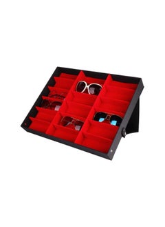 18 Grids Glasses Display Storage with Folding Lid, for Glasses Organizer - pzsku/Z20491F98D462AB72DB3DZ/45/_/1733074809/fd0746fc-001e-4fd2-9cd0-a4172655ca64