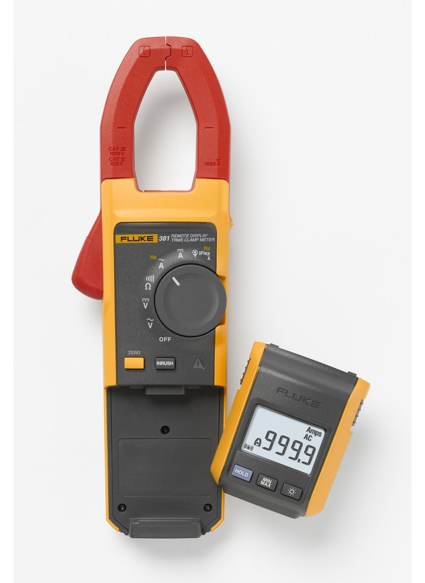 FLUKE Fluke 381 Remote Display True-RMS AC/DC Clamp Meter with iFlex  - Image 2