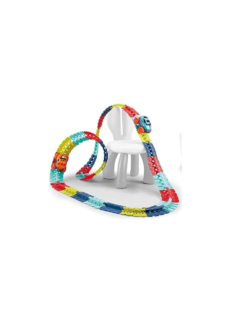 Car Set 92PCS Changeable Track with LED Light-UP Race Car Flexible. - Image 3