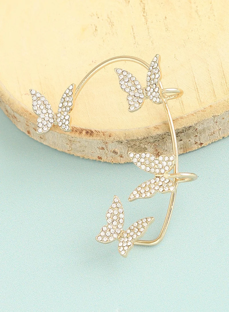 SOHI Party Artificial Cuff Earring Jewellery