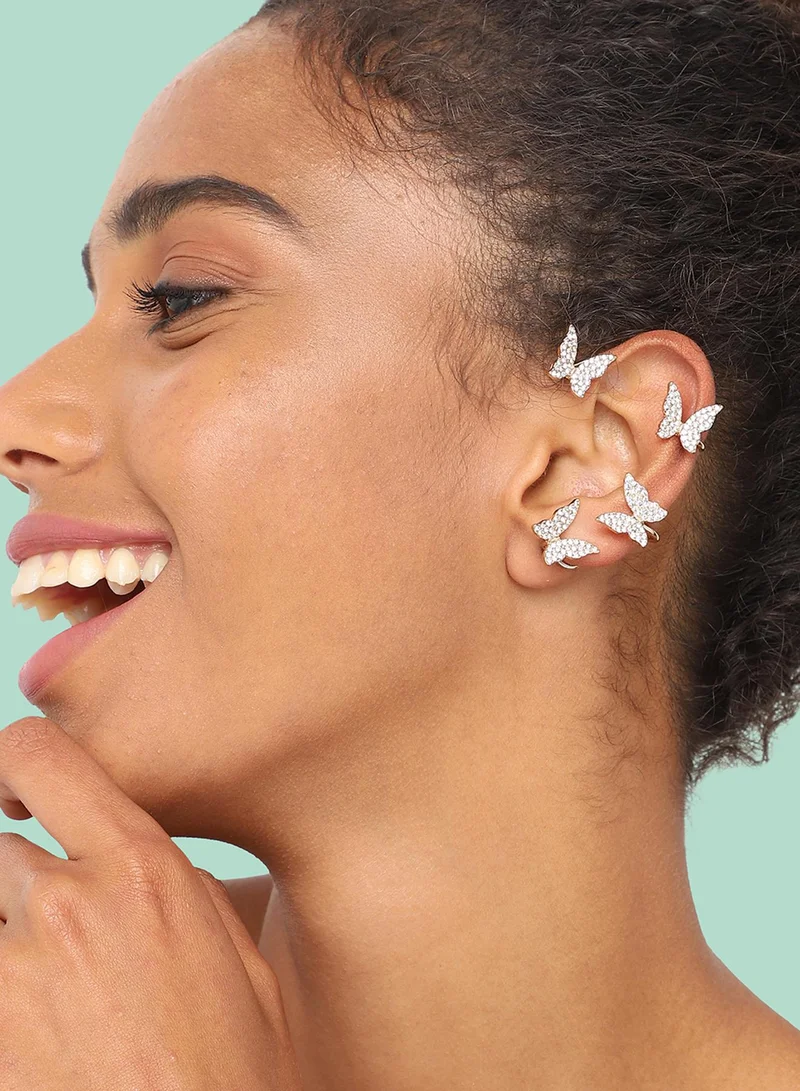 SOHI Party Artificial Cuff Earring Jewellery