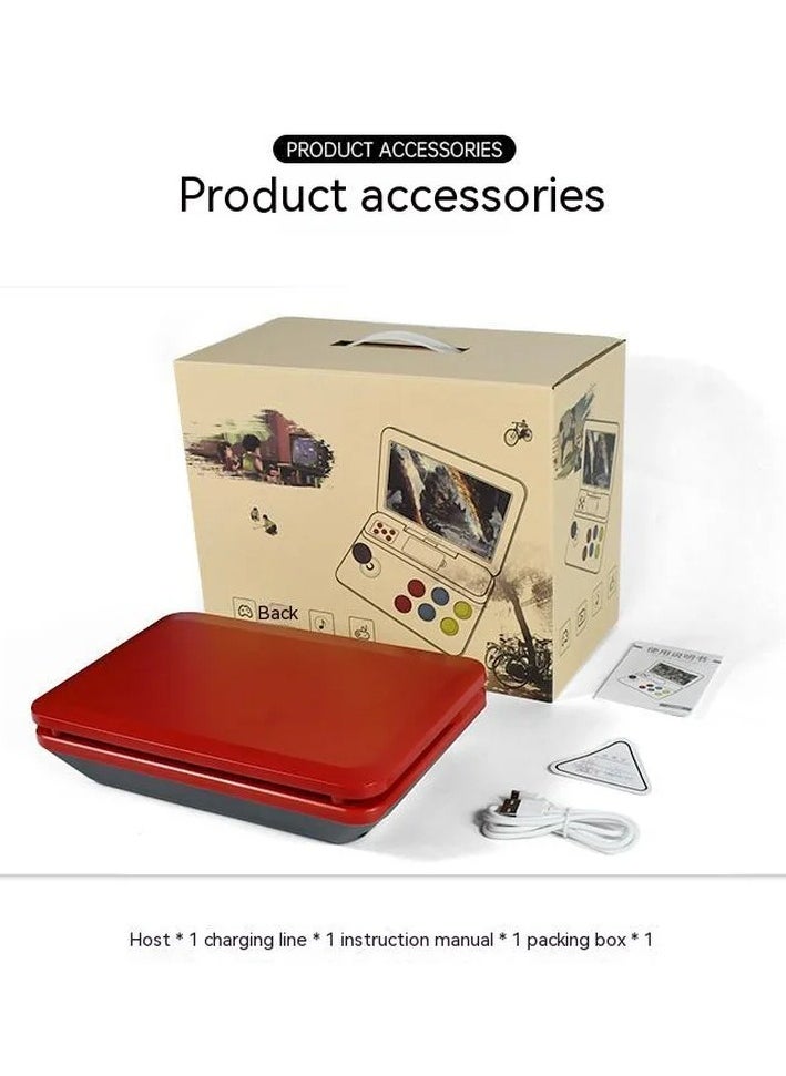 Verci A13 Retro Game Arcade 10 Inch Hd Large Screen Game Machine Folding Flip Rk3128 Chip Cpu Simulator Detachable Joystick (64G)  - Image 5