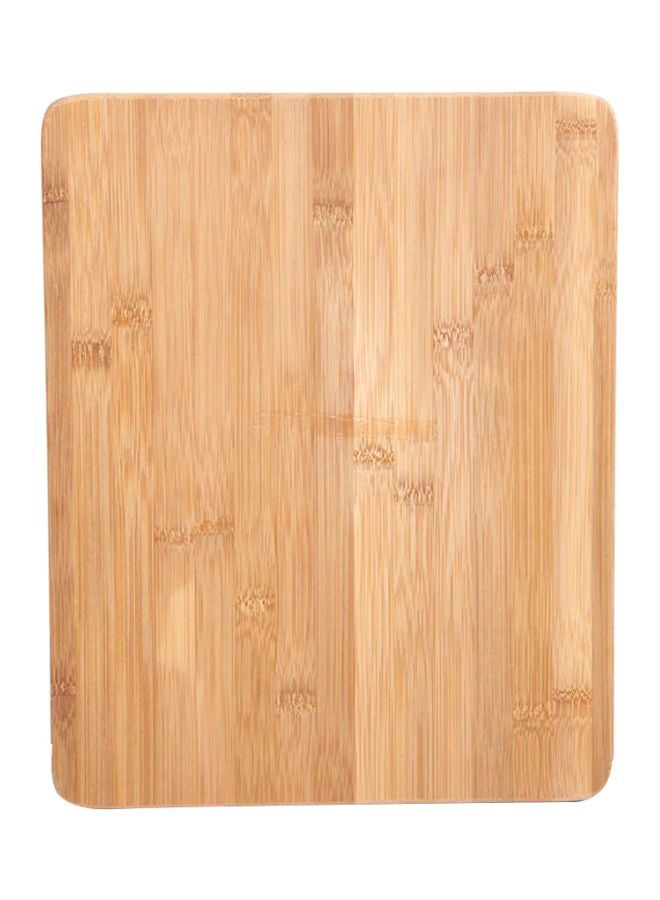 Royalford Organic Bamboo Cutting 38.5X30.5X1.6Cm 100% Natural Bamboo Durable & Lightweight Easy To Clean & Store Naturally Antibacterial High Quality & Versatile Brown Brown - Image 1