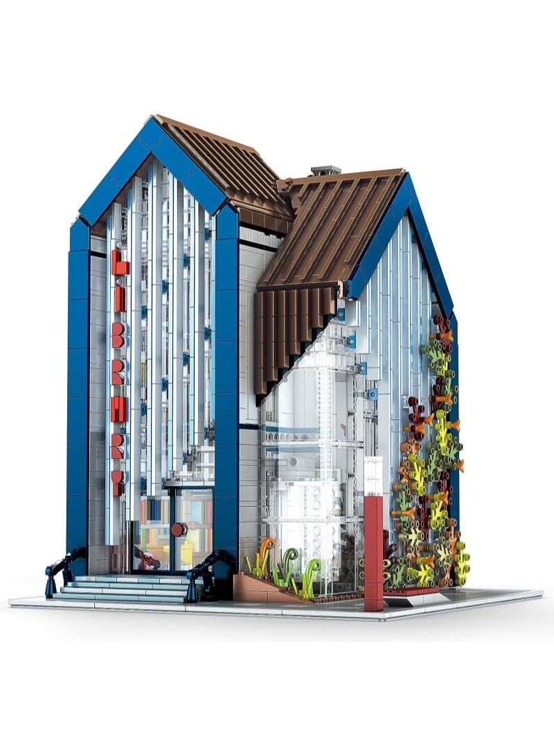 Mould King 2788-Piece Modern Library Building Set – Modular City Architecture – Compatible with Major Brands - Image 1