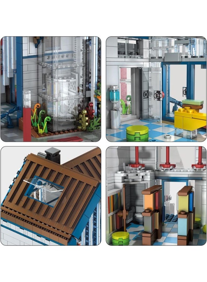 Mould King 2788-Piece Modern Library Building Set – Modular City Architecture – Compatible with Major Brands - Image 5