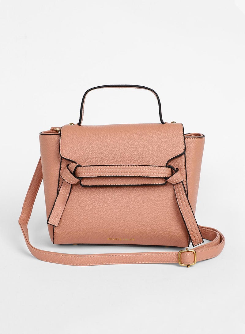 Haute Sauce Women's The Cruise Hand Bag - Nude Pink - Image 4