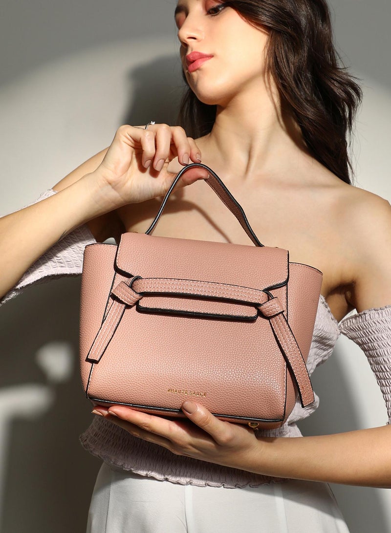 Haute Sauce Women's The Cruise Hand Bag - Nude Pink - Image 3