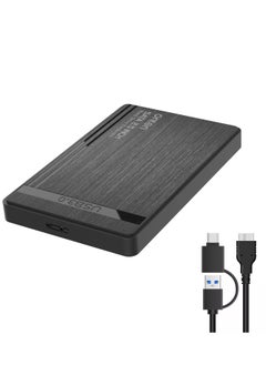 onten UHD1 2.5 inch HDD / SSD External Case Enclosure  – USB 3.2 Gen1 / USB-C to SATA  Rack – Up to 5TB – External Hard Disk Drive Carrying for Laptop , PC | OTN-UHD1  - Image 1