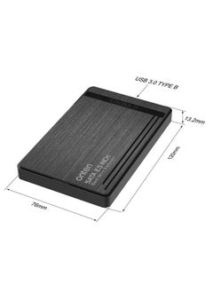 onten UHD1 2.5 inch HDD / SSD External Case Enclosure  – USB 3.2 Gen1 / USB-C to SATA  Rack – Up to 5TB – External Hard Disk Drive Carrying for Laptop , PC | OTN-UHD1  - Image 4