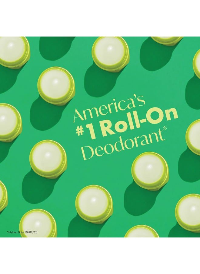 Ban Invisible Roll-on Antiperspirant Deodorant for Women and Men, 24-hour Underarm Odor & Sweat Protection, Satin Breeze, 3.5 Oz, Pack of 4 - Image 4