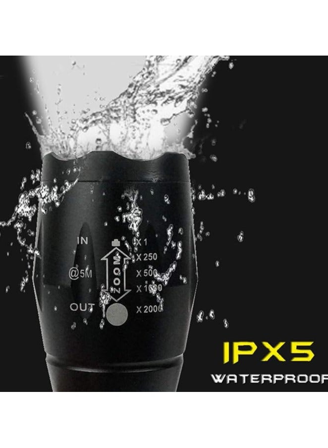 Aventik D Edison Design 365nm 395nm 2 in 1 Zoomable UV Flashlight &365nm Black Filter UV Flashlights Detector For Cat/Dog Urine, Pet Stains And Fluorescent Agents & Security Code - Image 4