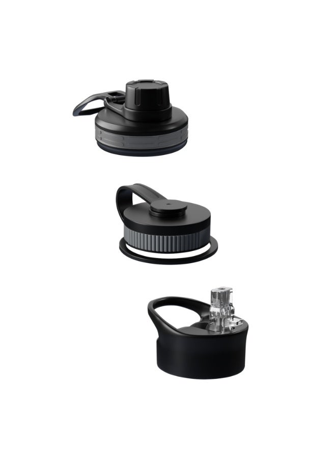 زجاجة حرارية من ويسبر ActiveMax Steeline سعة 500 مل – أسود - Image 5
