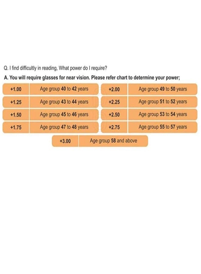 امور نظارات قراءة أمور، نظارات طبية للرجال والنساء (+2.50)، لون أسود - Image 5