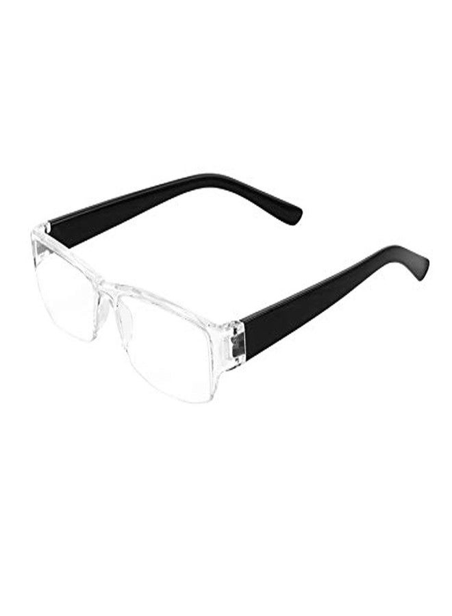 امور نظارات قراءة أمور، نظارات طبية للرجال والنساء (+2.50)، لون أسود - Image 1