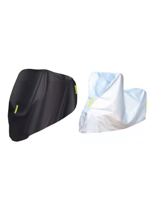 Hihonor Universal Motorcycle Cover,All Season Waterproof Outdoor Protection Against Dust, Debris, Rain  - Image 5