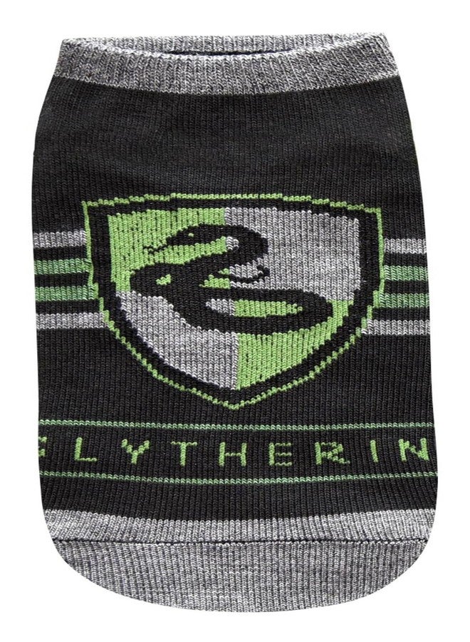 هاري بوتر جوارب قصيرة من هاري بوتر سليذرين للأطفال/النساء، عبوة من 5 جوارب، مقاسات من 4 إلى 10 - Image 3