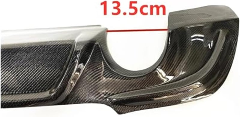 Yurefax Carbon Fiber Rear Bumper Diffuser for E92 E93 - Image 3