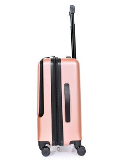 MORANO Luggage Carry-On Trolley Bag  With 4 Spinner Wheels TSA Lock 20 inch Size (Rose Gold)  - Image 5