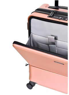 MORANO Luggage Carry-On Trolley Bag  With 4 Spinner Wheels TSA Lock 20 inch Size (Rose Gold)  - Image 4