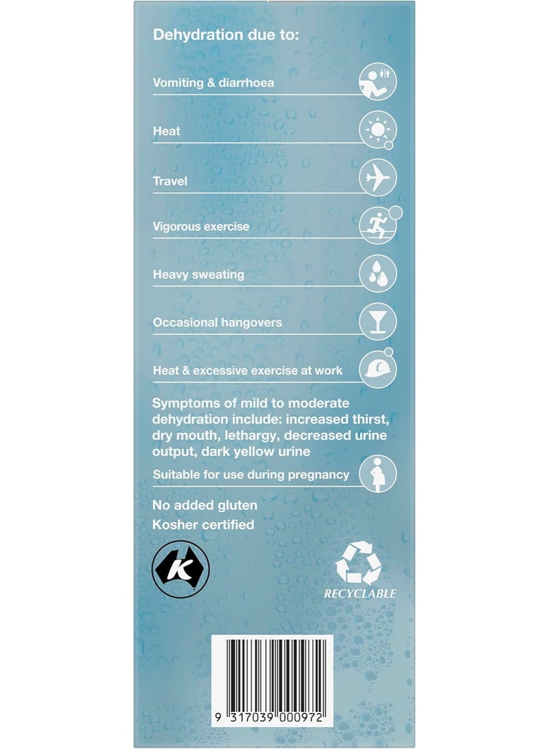 Hydralyte Colour Free Lemonade – Rehydration & Electrolyte Support – 16 Ice Blocks - Image 2