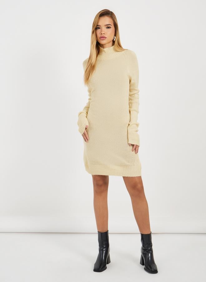 Styli Sweater Knit Dress  - Image 5