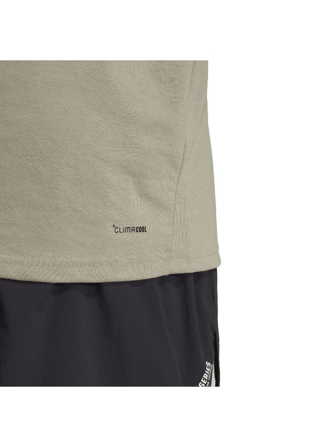 Adidas - adidas climacool training camo logo men graphic t-shirt - Image 1