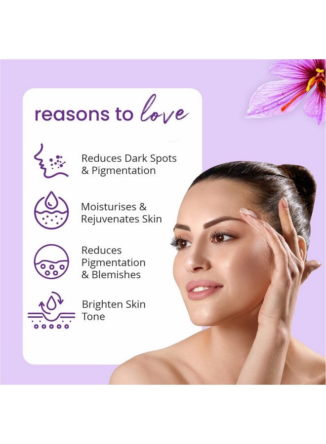 Globus Naturals Ayurvedic Kumkumadi Skin Lightening Face Serum, Enriched With Walnut & Lotus Extract, Chemical Free, Cruelty Free, Suitable For All Skin Types, 50 Ml (Pack Of 2)  - Image 3